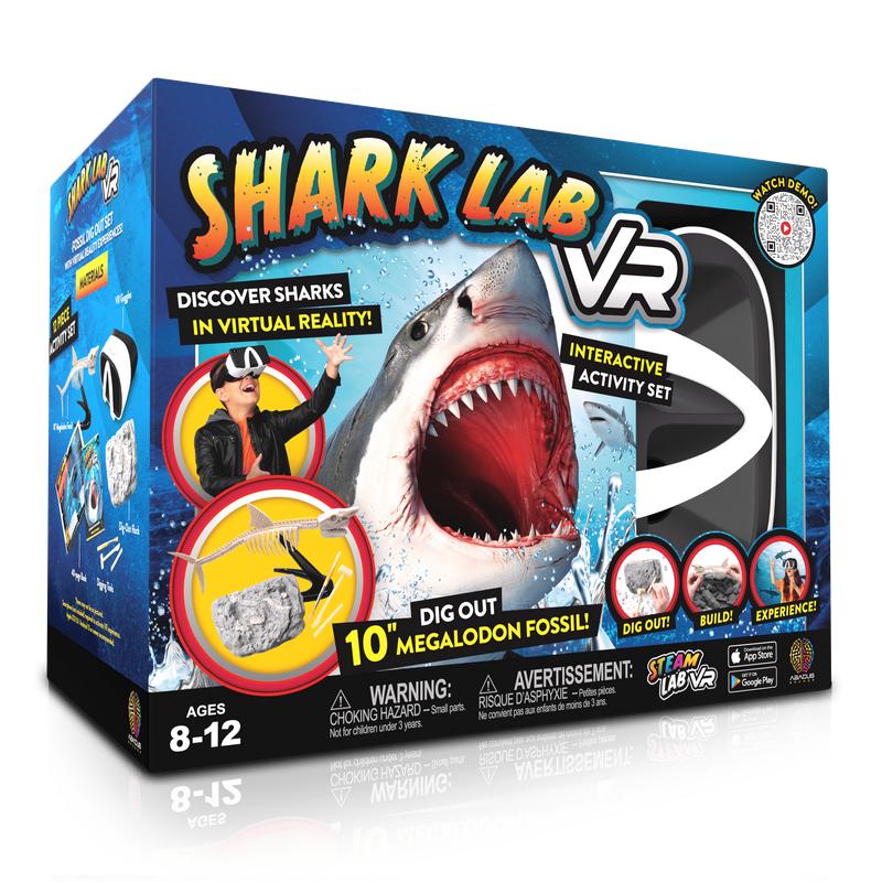 STEAM LAB VIRTUAL REALITY ACTIVITY KIT - SHARK LAB VR