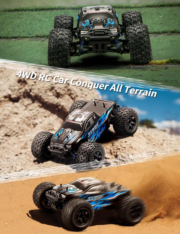 Remote Control Car, 1:16 1:18 Scale Adult Childrend High Spee4WD Remote Control Car, 40+KMH, All Terrain Off-road Waterproof RC Monster Truck, 2.4GHz Fast RC Car, Suitable for All Ages, Gift for Boys 8-12 Years Old