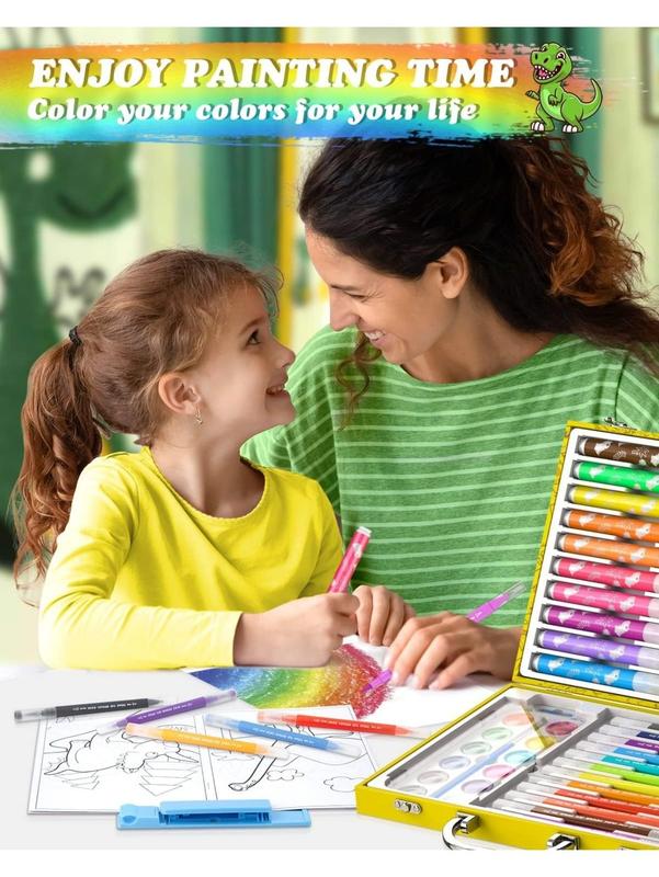 Kids Arts Crafts Set Toy Painting Kit - Creative Painting Toys Gifts for 6-8 Years Old Boys Kids Girls, Perfect Christmas Gifts for Children