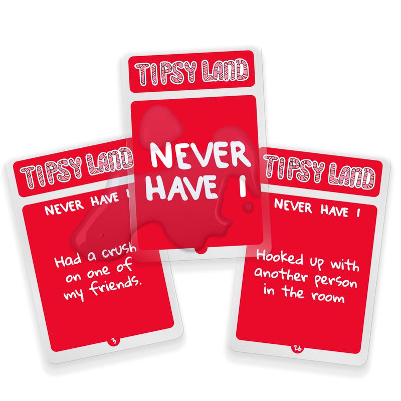 Tipsy Land Party Board Game - Fun Adult Drinking Game – Perfect for Girl's Night, Bachelorette Party - Created by Two Women from Texas