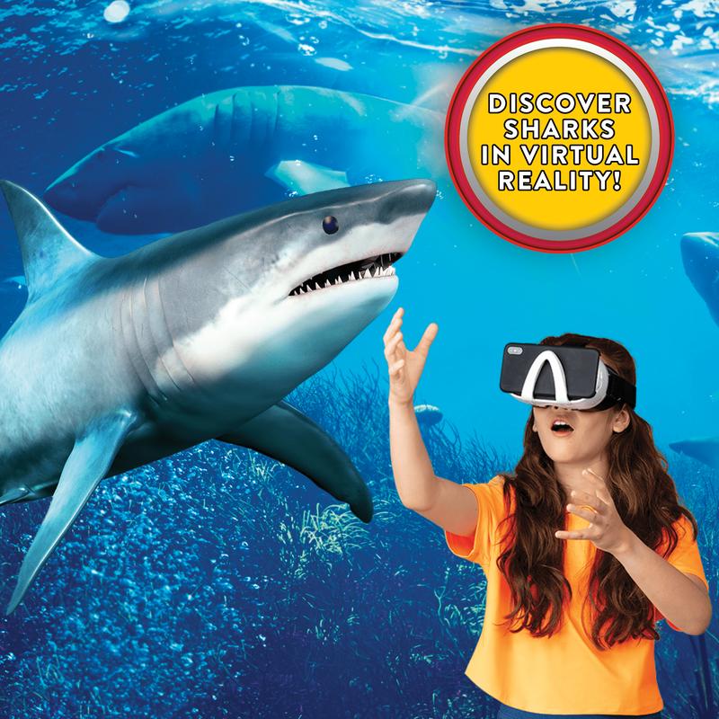 STEAM LAB VIRTUAL REALITY ACTIVITY KIT - SHARK LAB VR