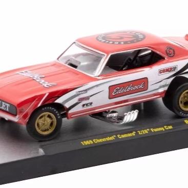 M2 Machines 1969 Chevrolet Camaro Z 28 Edelbrock Detroit Muscle Release 81 1:64 Diecast Model Toy Vehicle