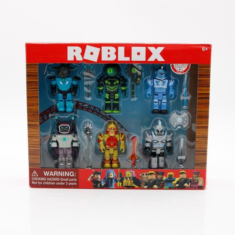 The best collectible toy for Kids to love, Champion Roblox 15th Anniversary Gold Six-figure Pack - includes a variety of holiday and play toy exclusive virtual items - Christmas Gift for Kids Action Collection, including a wide variety of holiday themes a