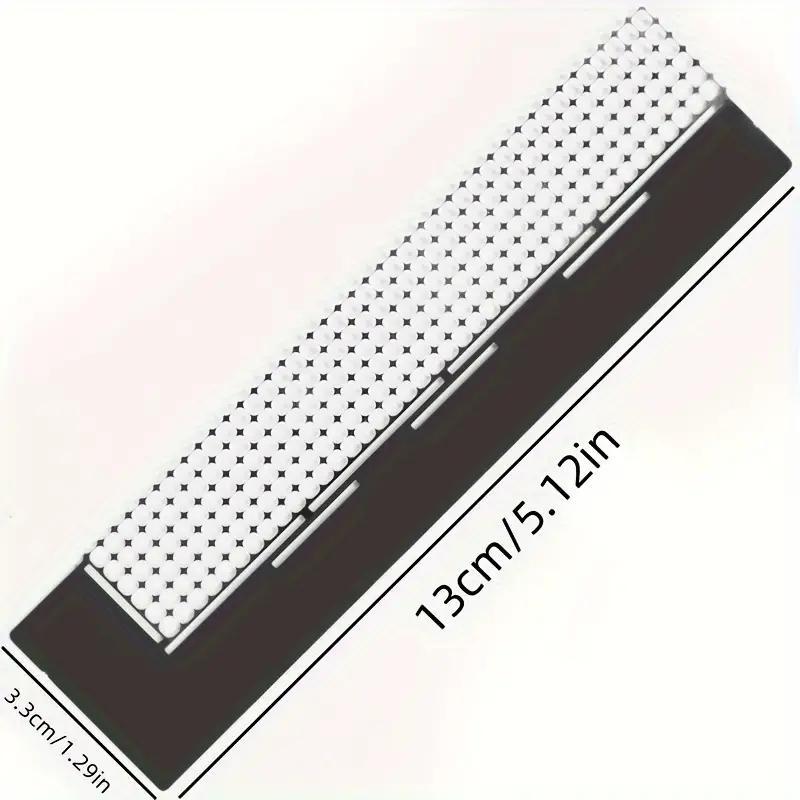 DIY Diamond Art Colorful Painting Ruler, Diamond Art Decorative Painting Accessories, Stainless Steel Ruler for Creative Hand Craft, DIY Crafts Accessories, Christmas Gift