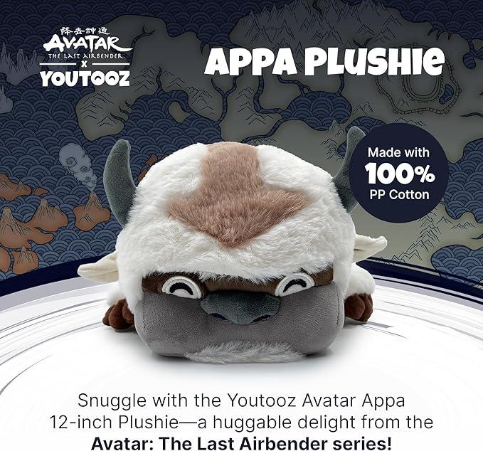 Youtooz 1 Ft Appa Plush - Avatar The Last Airbender 100% Cotton Stuffed Collectible