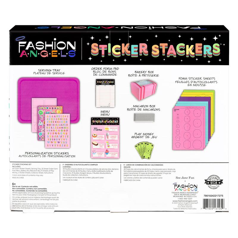 Bakery Sweets Sticker Stackers