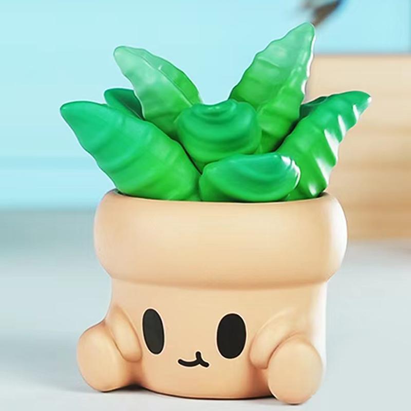 Hugging Succulents 2 Series Blind Box Figures Action Kawaii Toys Birthday Gift Doll Cute Model Surprise Girl Figures Popular Collection