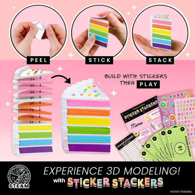 Bakery Sweets Sticker Stackers