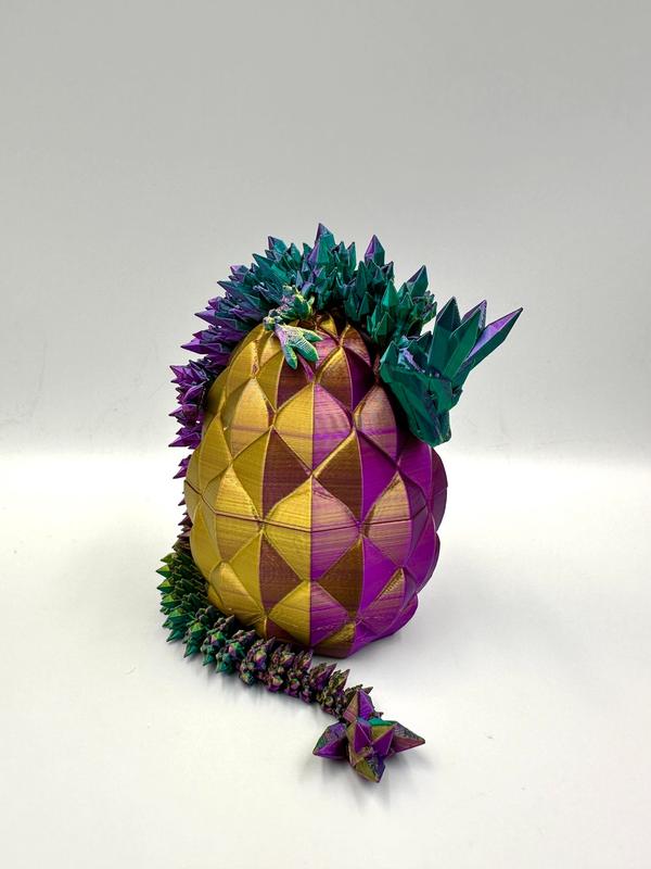 Dragon Egg - Medium Dragon - 3D Printed Figurine