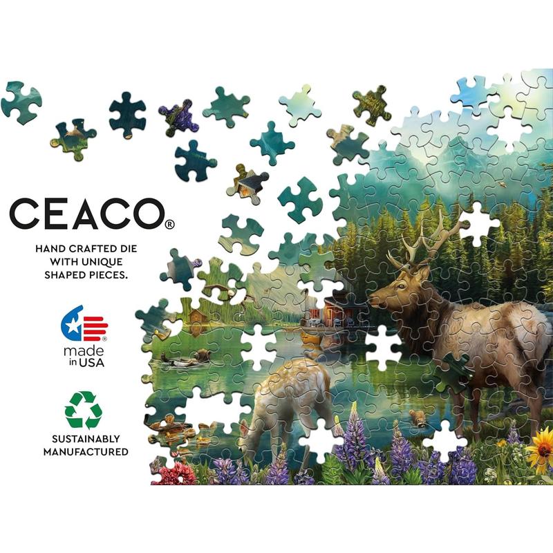 Ceaco - Paradise in The Mountains - 500 Piece Jigsaw Puzzle