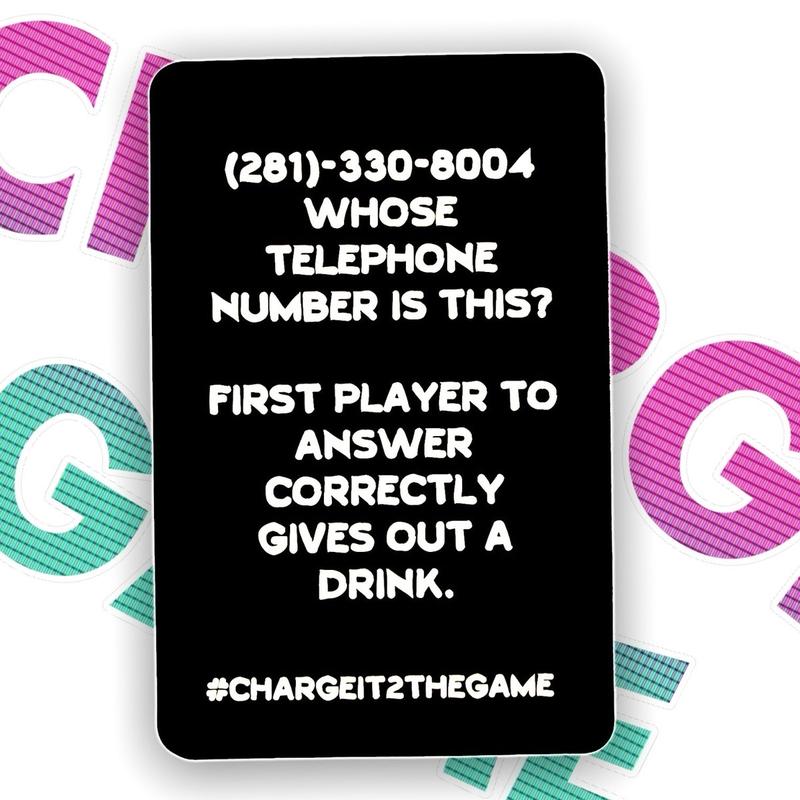 Charge It 2 The Game Vol. 1 – Party & Drinking  Game for Couples and Friends hilarious adult Card