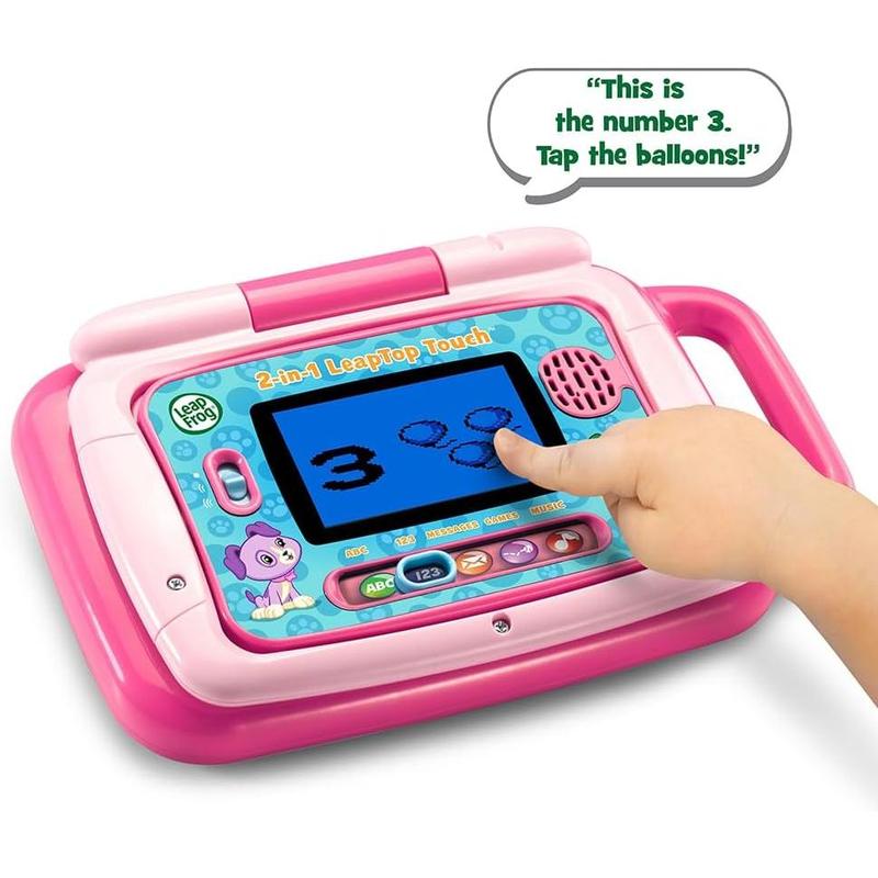 LeapFrog 2-in-1 LeapTop Touch, Pink