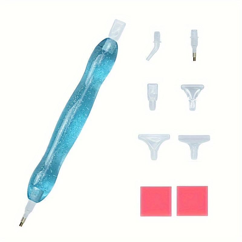 5D Diamond Painting Pen with Drill Heads (1 Set), Resin Diamond Art Pen Set, DIY Diamond Arts Painting Tool