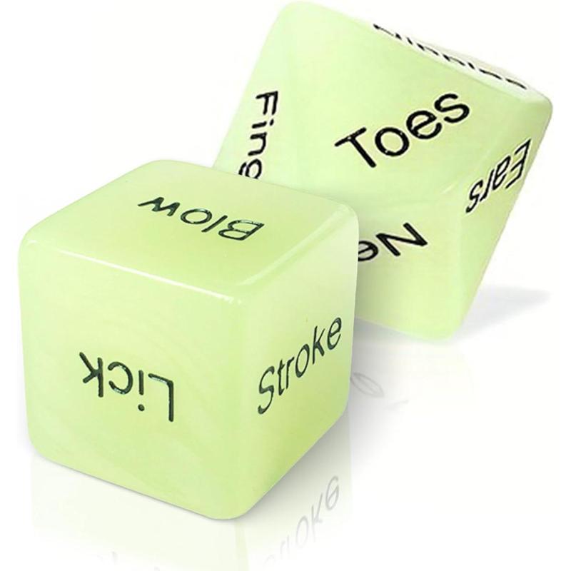 Dice for Her Him Couples Gift Ideas Food Decision Dice Games Christmas Birthday Valentines Day Gifts for Boyfriend Girlfriend Men Women Gifts for Wife Husband