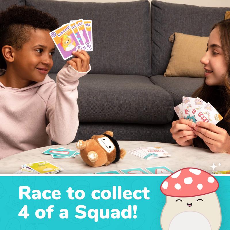 Relatable Squishmallows Take4 - Card Games for Families and Kids 8-12