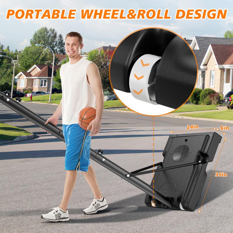 Bearbro Basketball Hoop System with 44