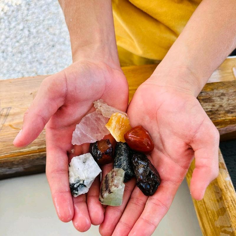 Gem Mining Kit 12 POUNDS of Adventure: Discover Gems and Minerals with our Authentic Mining Kit!