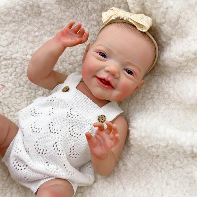 Reborn Baby Dolls Full Body Vinyl Doll Girl 20 Inch Realistic Doll Reborn Baby Dolls Toy for Kids