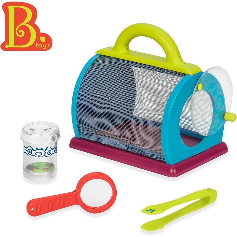 B. toys- Bug Bungalow- Bug Catching Kit- Sports & Outdoors- Insect Catching Set- Summer Toys- Educational & Developmental – 3 Years +