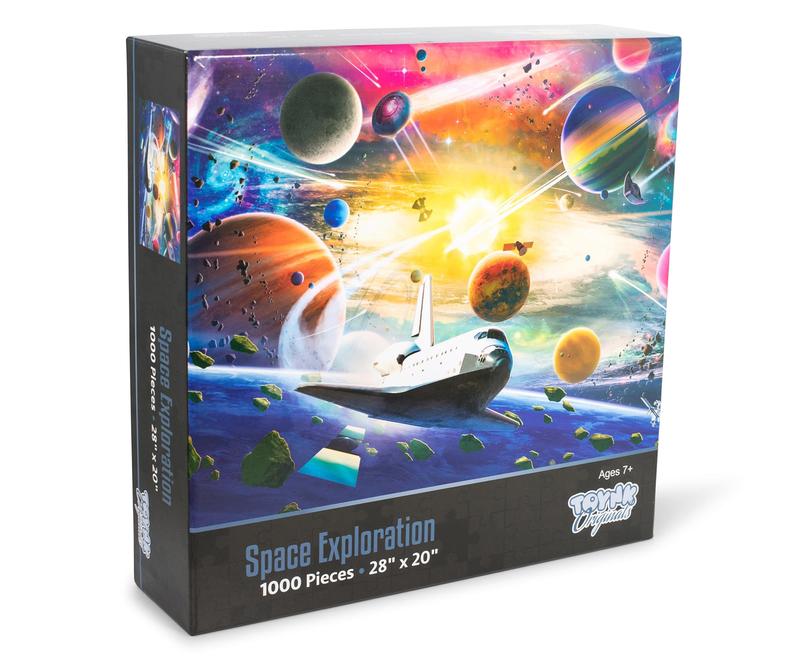 Space Exploration Galaxy Puzzle For Adults And Kids | 1000 Piece Jigsaw Puzzle