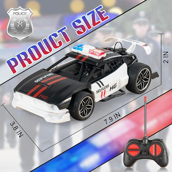 Carox 2024 Cool Mini RC Car: 1:24 accurate scale,rechargeable battery. Gorgeous lights, dream spray,best gift for boys girls on Christmas and birthday