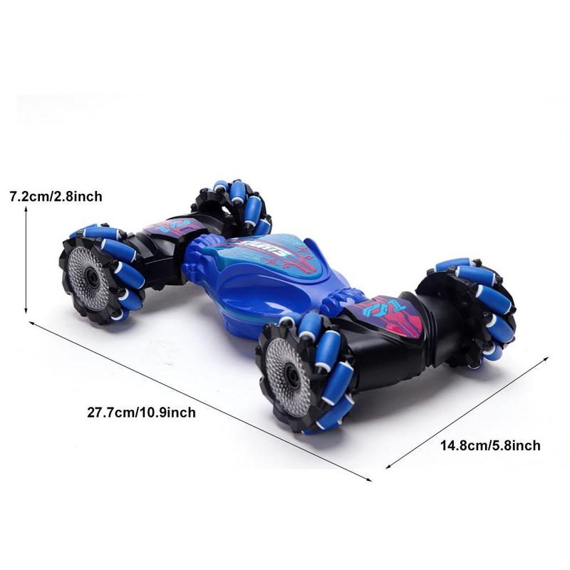 Remote Control Stunt Car, Rechargeable Electric Car with Light & Sound Effect, Birthday Gift for Adults