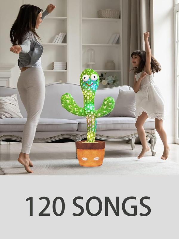 Talking Cactus Toy booo Dancing Cactus Toy,Talking Repeat Singing Sunny Cactus Toy