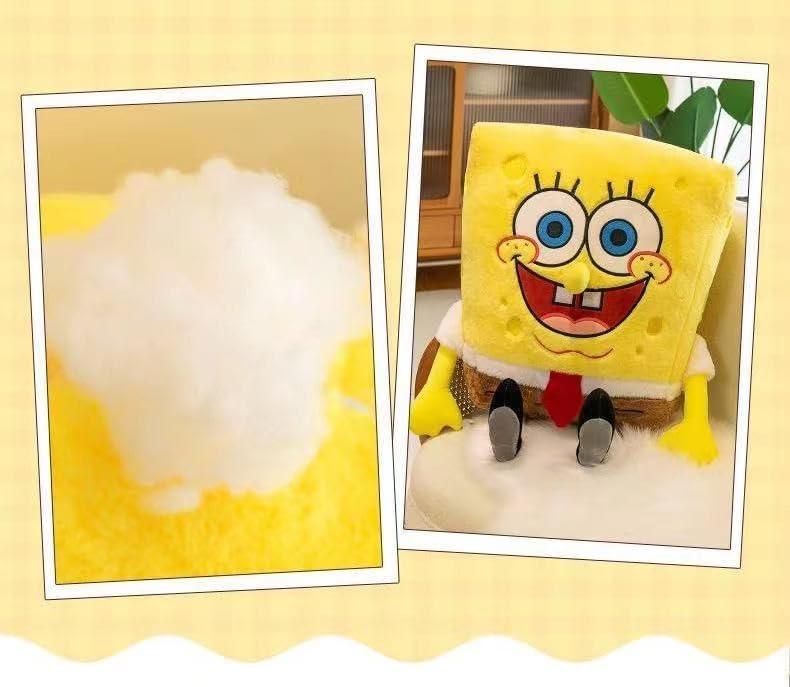 Spongebob Sit Plush 13.8 Inch  23.6 Inch Collectible, Soft Spongebob Sit Plushie from Spongebob Squarepants Plush Collection for Fans