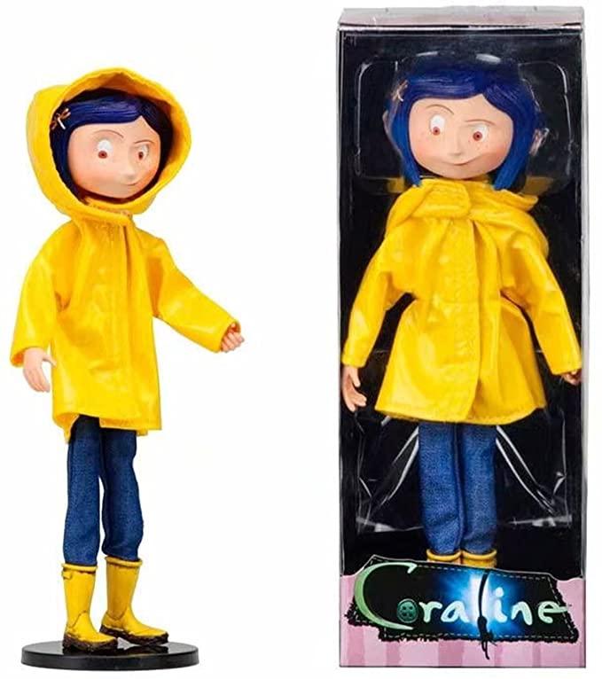 Coraline Bendy Doll in Rain Coat 7“