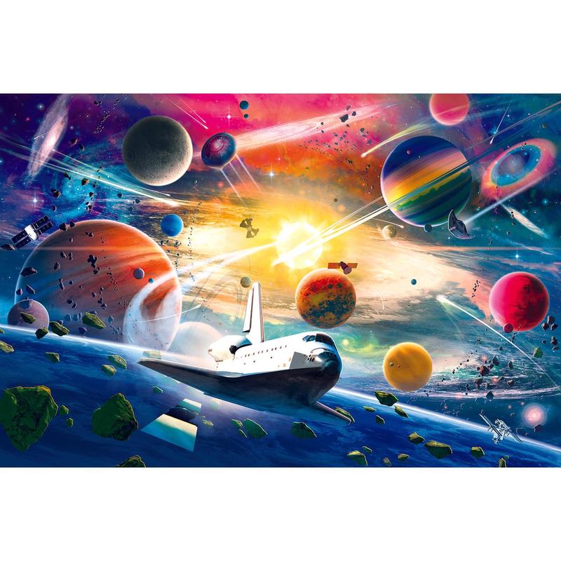 Space Exploration Galaxy Puzzle For Adults And Kids | 1000 Piece Jigsaw Puzzle