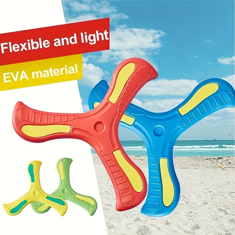 2pcs Soft Boomerang - Foam boomerang toys, boomerang return cross and throwing stick circles - Beach Pool Games - Safe play and gentle impact indoors or outdoors