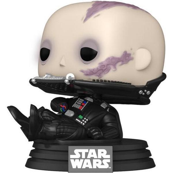 FUNKO POP! STAR WARS: Return of the Jedi 40th - Darth Vader (Unmasked)  [Collectible Figurine Statue Bust] Vinyl figurine statue