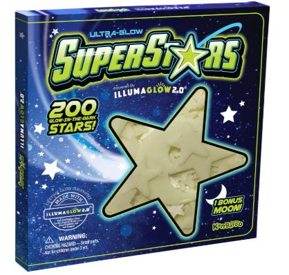 Stocking Stuffers for Kids - Glow in The Dark Stars for Ceiling - Includes Installation Putty, Bonus Moon and Star Constellation Guide, Only Glow Stars Powered by Illumaglow2.0