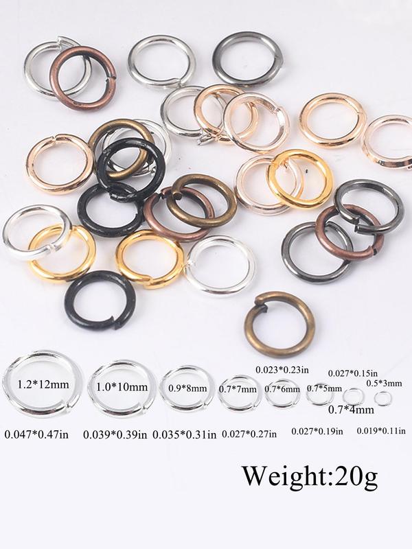 Jump Rings for DIY Jewelry Making, Split Rings Connectors for DIY Jewelry Making Accessories Supplies, Fashion Accessories for Jewelry Making