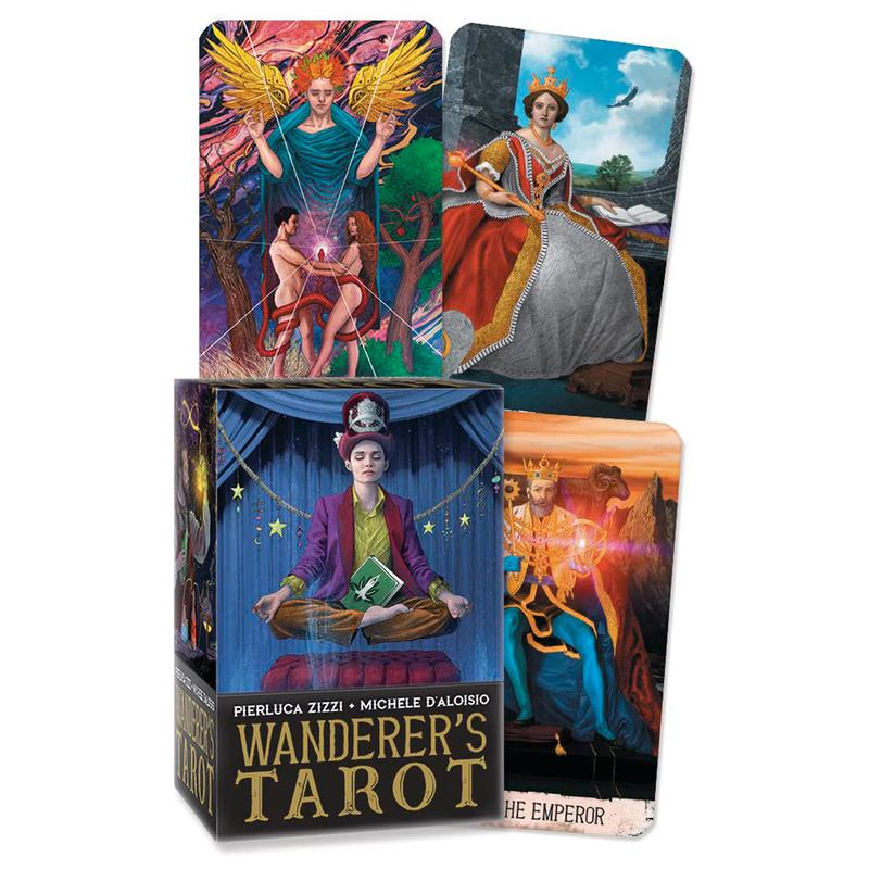 Wanderer's Tarot: A 78 Tarot Card Deck & Guidebook; Divination tool, tarot reading, psychic reading, fortune telling, spiritual, unique tarot