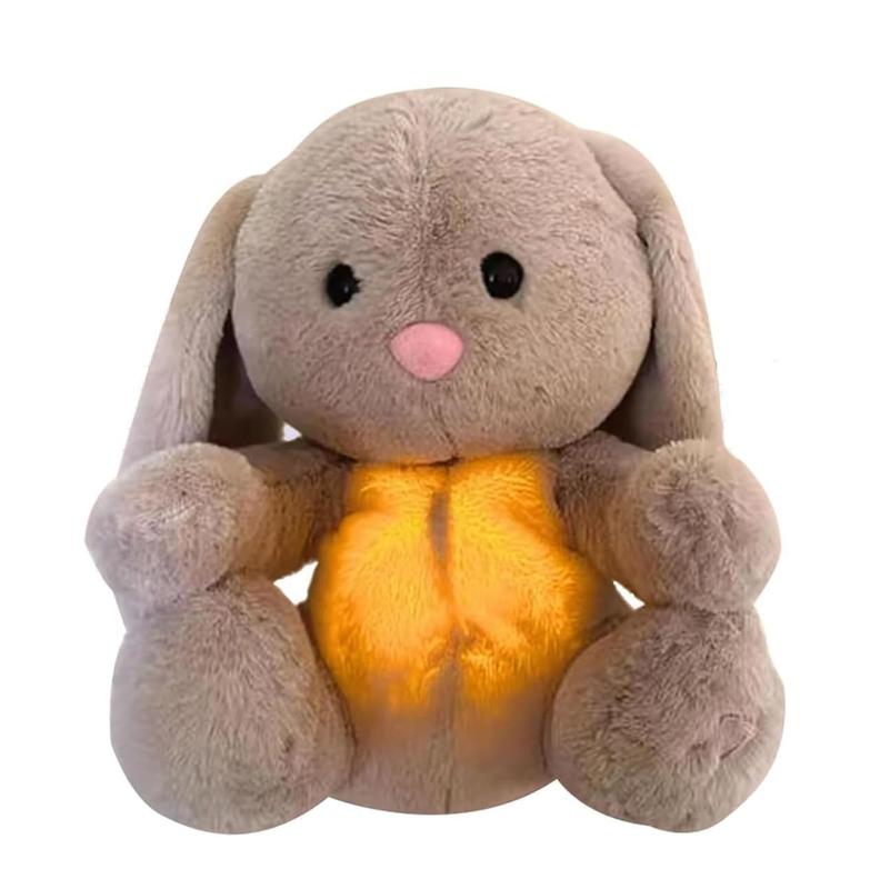 Breathe Plush Animal Plush ToySoothing Breathe Plush Animal foranxious adults and children BreatheLight and Sound Machine Features arealistic breathing bunny