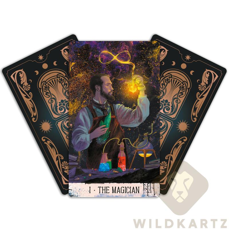 Wanderer's Tarot: A 78 Tarot Card Deck & Guidebook; Divination tool, tarot reading, psychic reading, fortune telling, spiritual, unique tarot