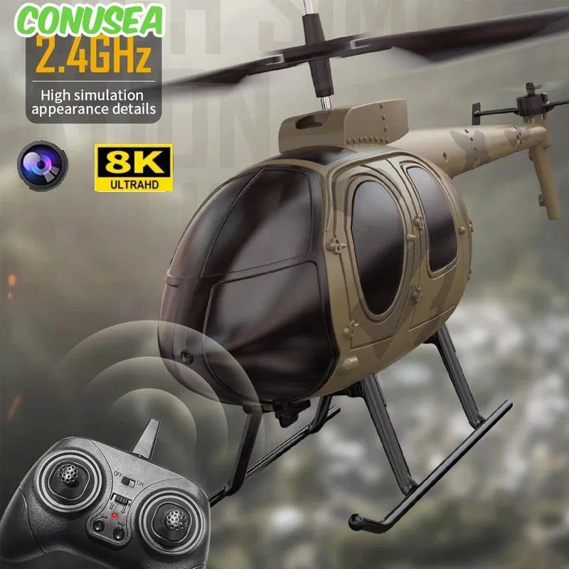 3.5h Rc Helicopter with Camera Hd 4K Rc Drone Pane Mini Drones Wifi FPV Dron Aircraft Rc Airplane Toys for Boys Children Adults