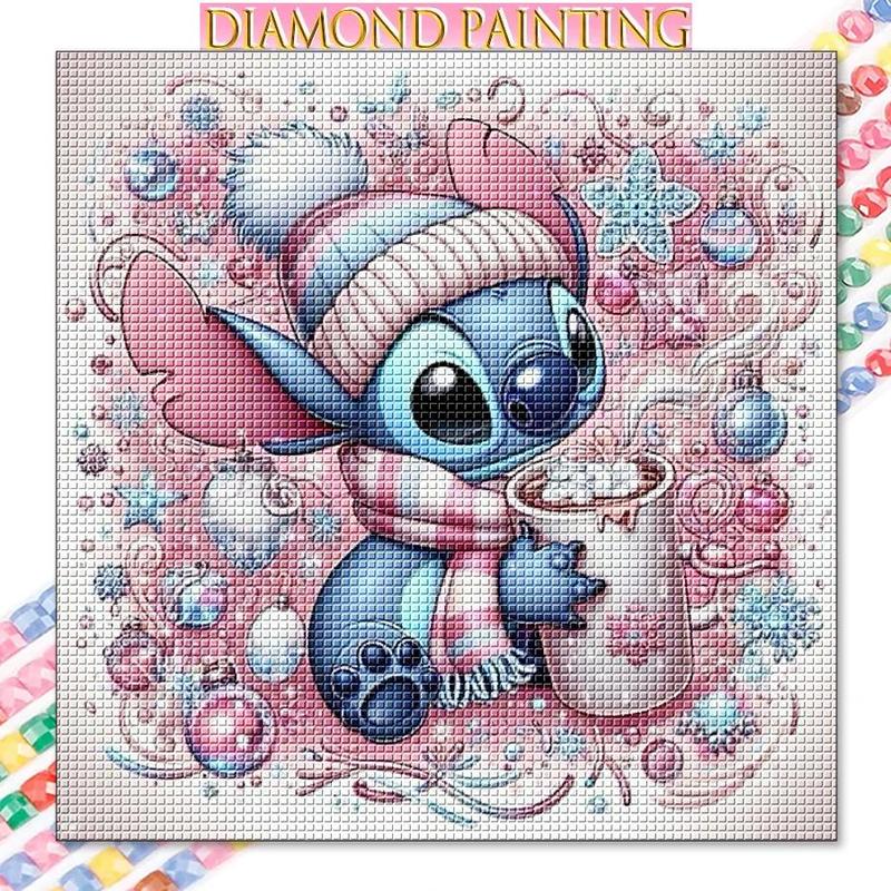 Cartoon Pattern DIY Diamond Arts Colorful Painting Kit without Frame, DIY 5D Diamond Arts Colorful Painting Kit for Home Wall Decor