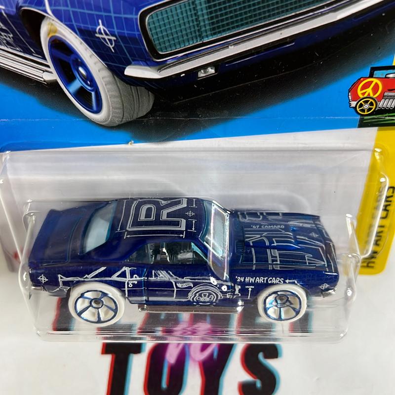 Hot wheels 67 camaro diecast car scale 1:64