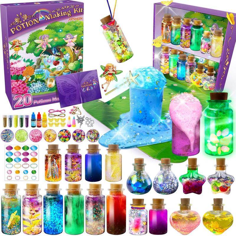 Potion Making Kit for Kids, 20 Bottles Potions, Christmas Birthday Toys Gifts for Boys Girls Age 8 9 10 11 12