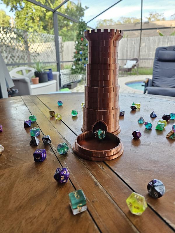 Collapsible Dice tower