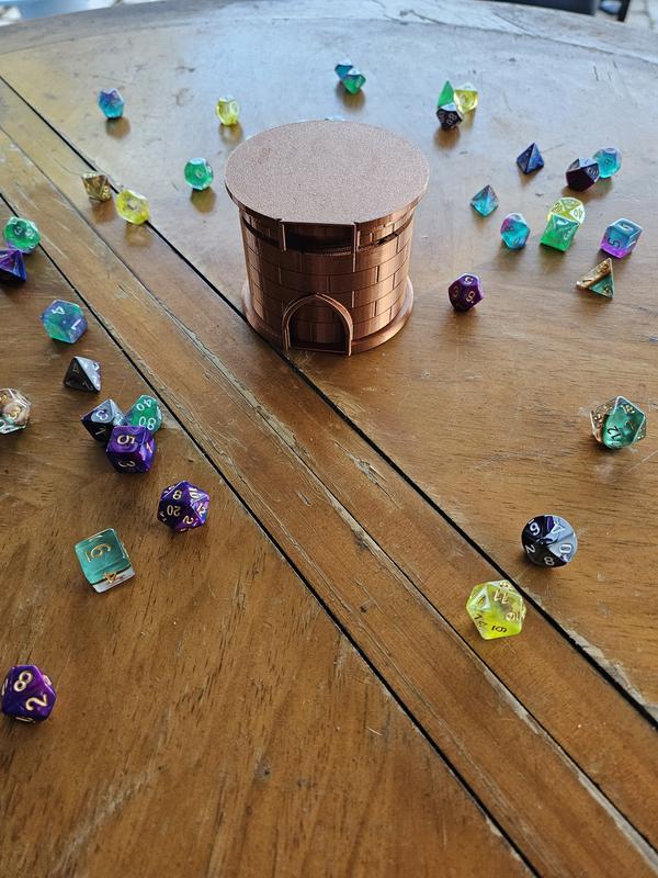 Collapsible Dice tower