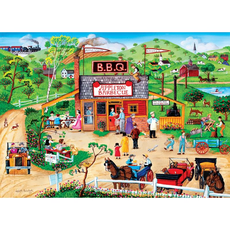 MasterPieces - Hometown Gallery - Appleton BBQ 1000 Piece Jigsaw Puzzle