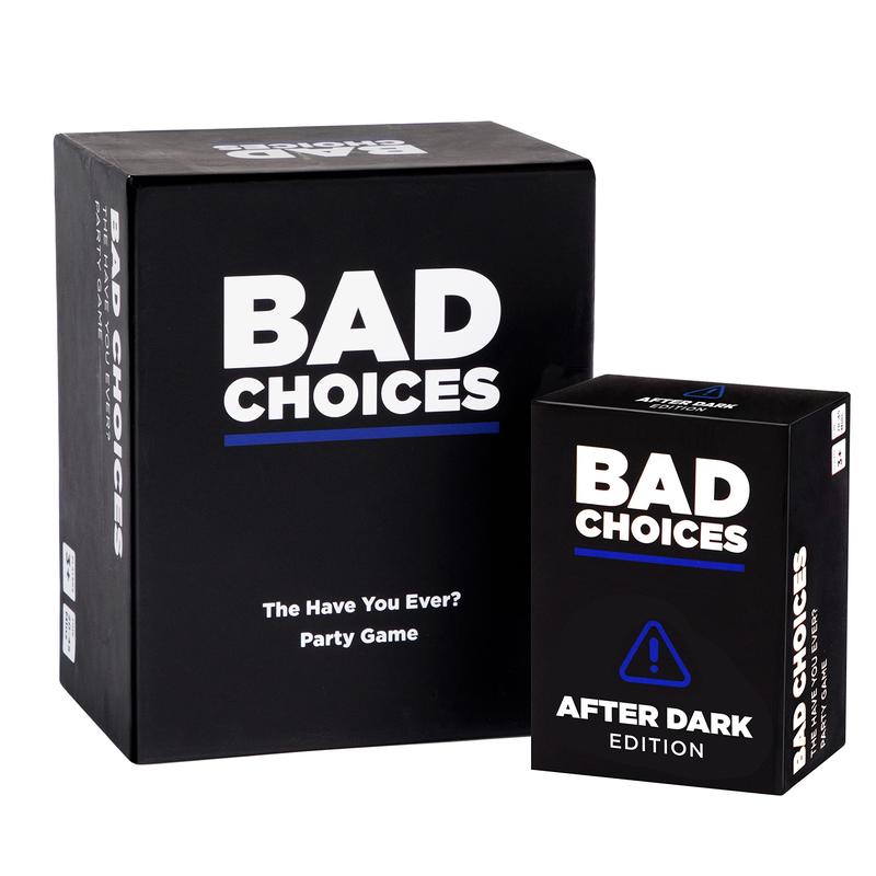 BAD CHOICES Party Game + After Dark Edition Set - Hilarious Adult Card Game for Friends, Fun Parties and Board Games Night with Your Friends