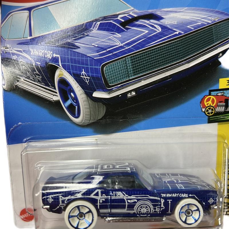 Hot wheels 67 camaro diecast car scale 1:64