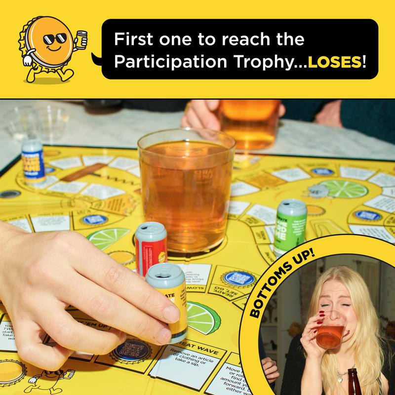 Buzzed The Ultimate Pre-Game Board Game for Adults - Mini-Games, Challenges, and QR Codes