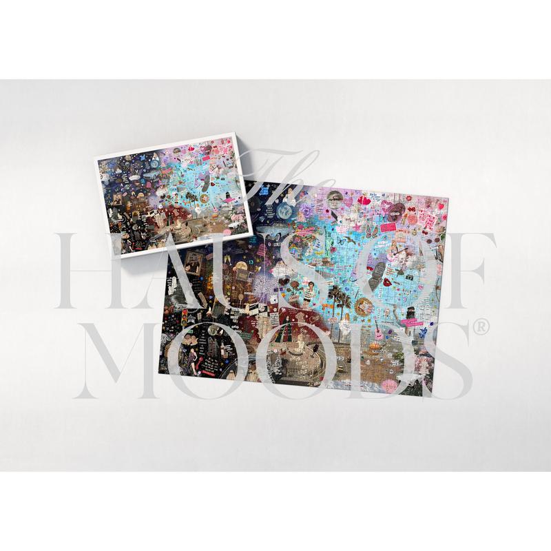 Eras Lyrics & Easter Eggs Puzzle 500 or 1000 Piece [OFFICIAL Haus of Moods® PUZZLE]