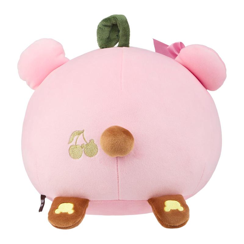 Chairoikoguma San-X Original Cherry Mochi Cushion Plush - Pink