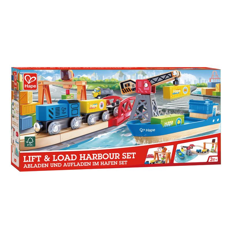 Hape Lift & Load Harbour Set